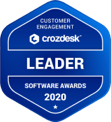 Customer Engagement Crozdesk Leader Soft Awards 2020